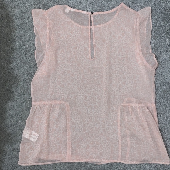 Baby pink see-through top! - Picture 3 of 5
